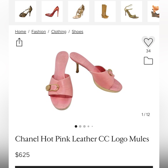 CHANEL SANDALS SLIDES - Picture 7 of 7